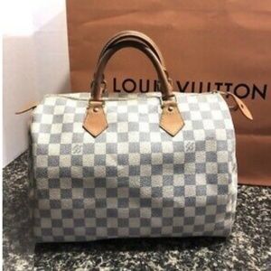 Louis Vuitton Monogram Speedy 30 Canvas Bag